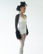 the SANTANA bolero in black