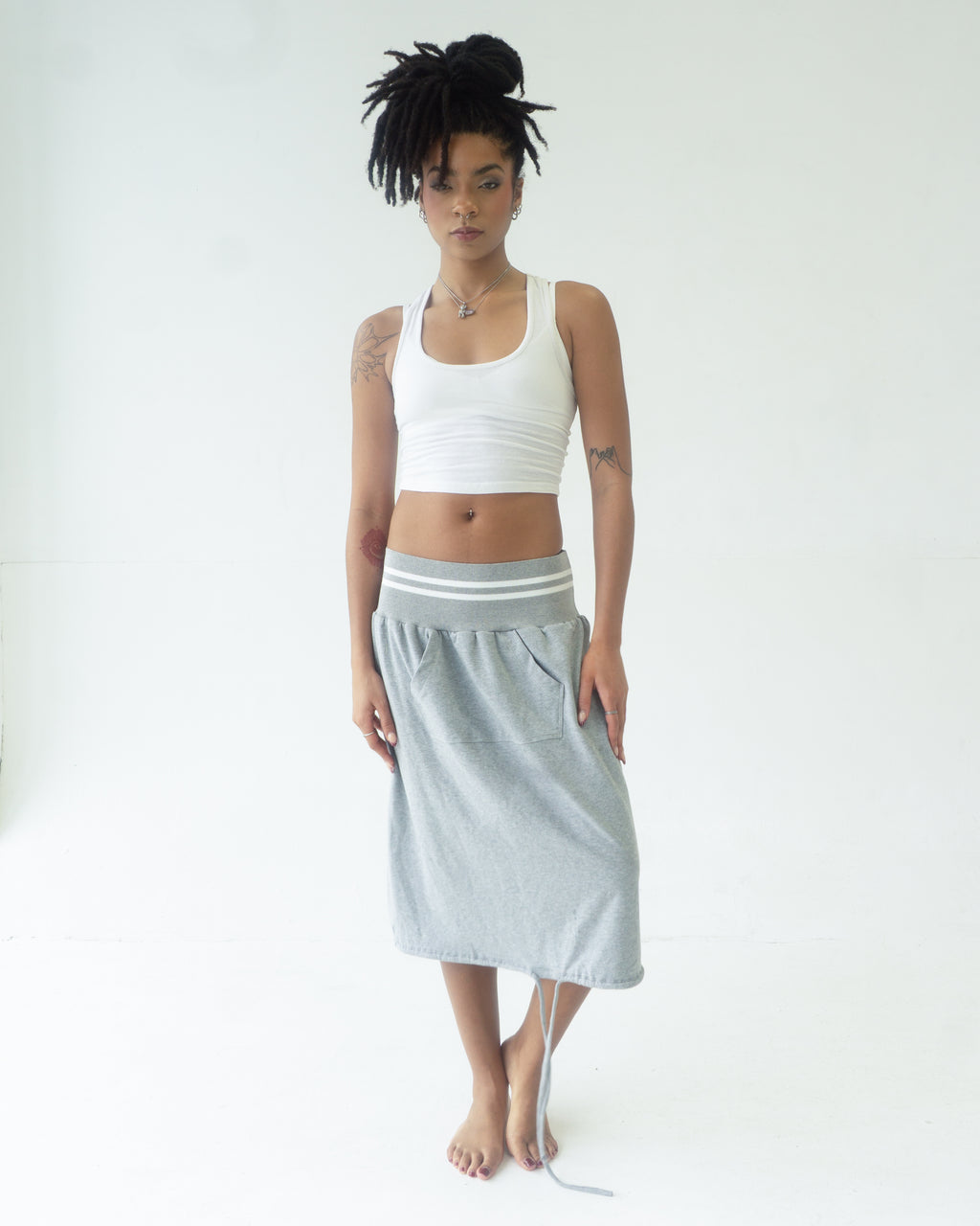 the MONROE midi sweatskirt
