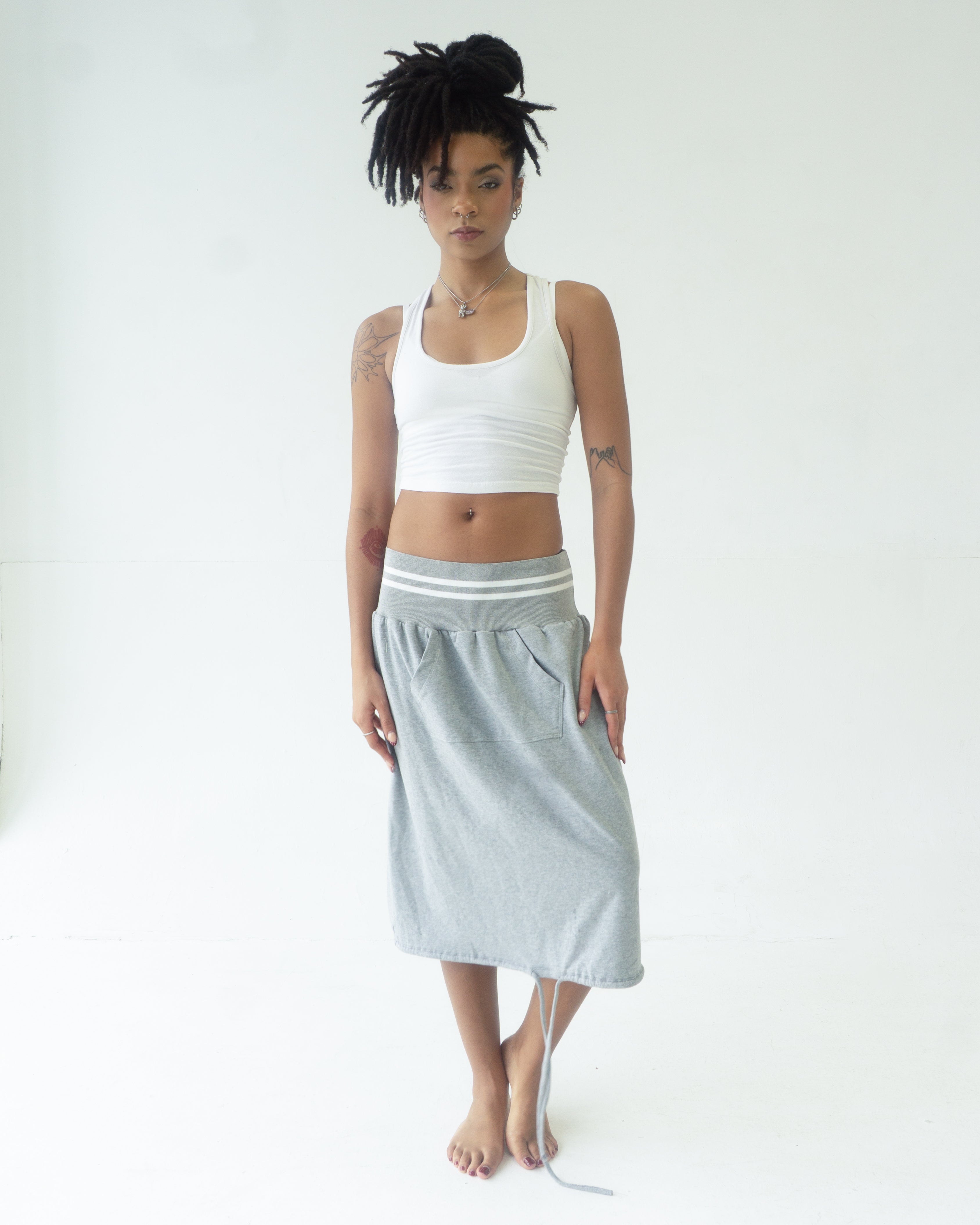 the MONROE midi sweatskirt