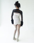 the SANTANA bolero in black