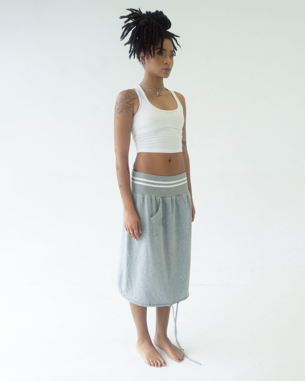 the MONROE midi sweatskirt