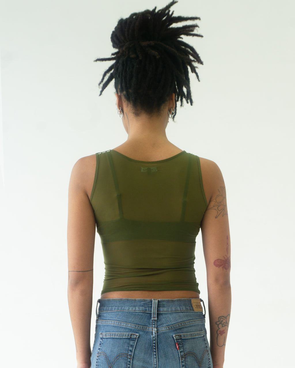 the BELLE tank top in green