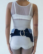 the TIFFANY utility belt in blue