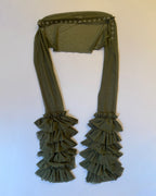 the SANTANA bolero in green
