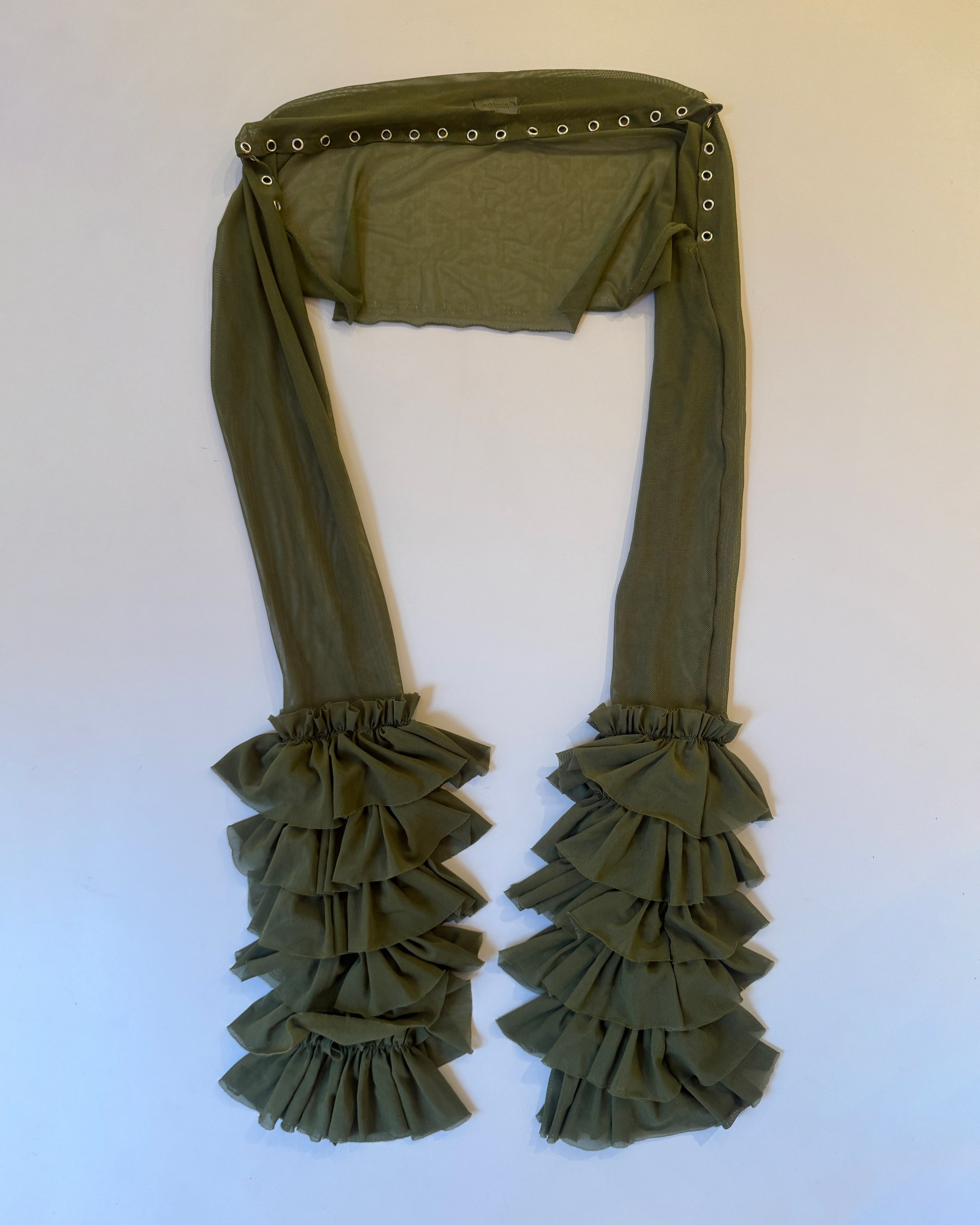 the SANTANA bolero in green