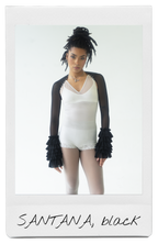the SANTANA bolero in black