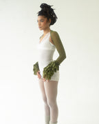 the SANTANA bolero in green